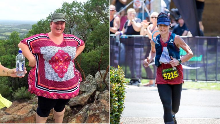 How mum lost 75kg and won gold in three sports