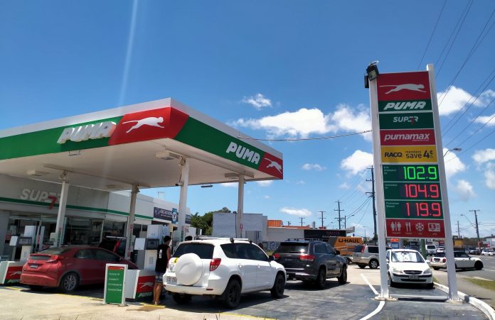 fuel prices sunshine coast news