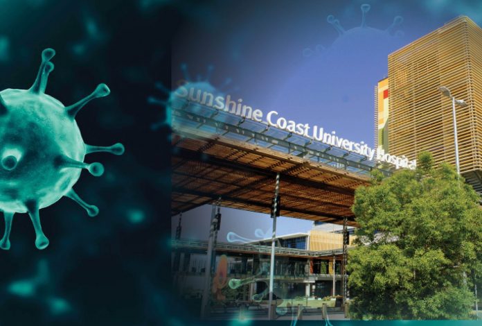 covid variant sunshine coast university hospital