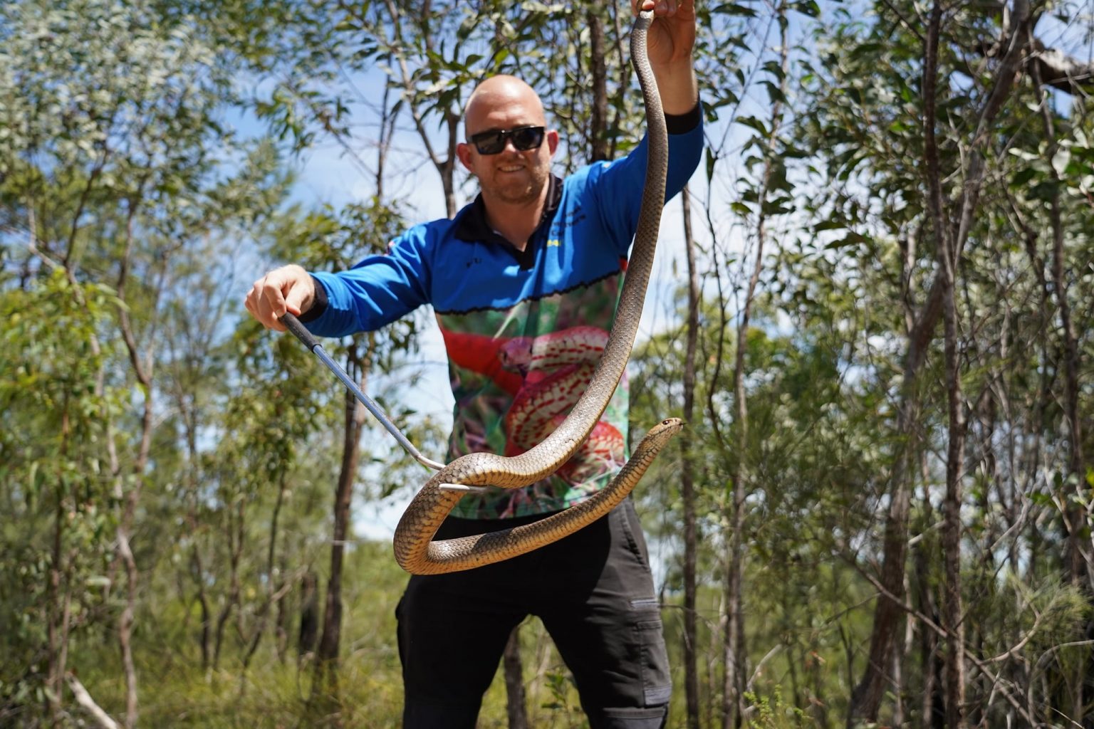Coast snake catcher stars in a gripping new series