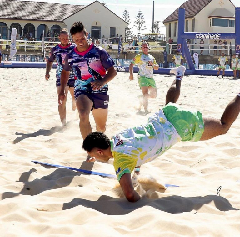 Beach 5s Rugby carnival attracts more than 100 teams