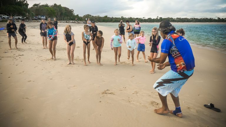 Children learn to ride the waves of life