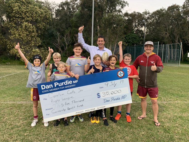 Brighter future for Coolum Colts after funding boost
