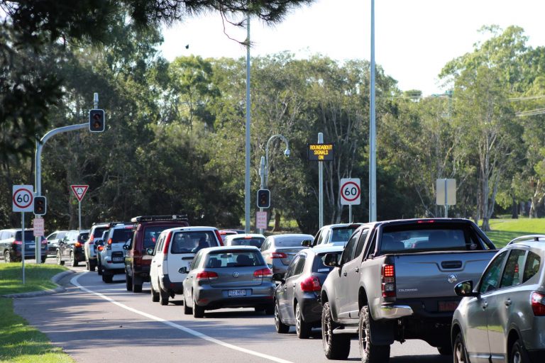 Caloundra chokes as row erupts over funding to fix roundabout from hell