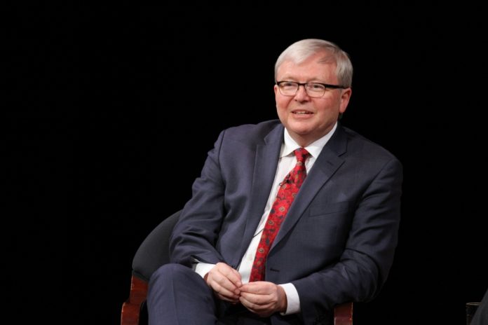 The Hon. Dr Kevin Rudd AC. Picture: Asia Society.