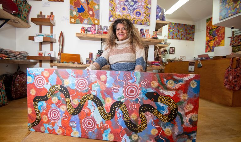 Hurt to hope, Indigenous artist paints brighter future