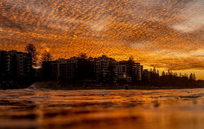 Sunshine-Coast-News-marbled-sunset-David-Cook