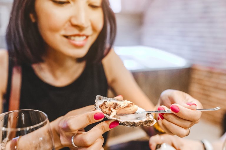 What happens when you scoff four dozen oysters