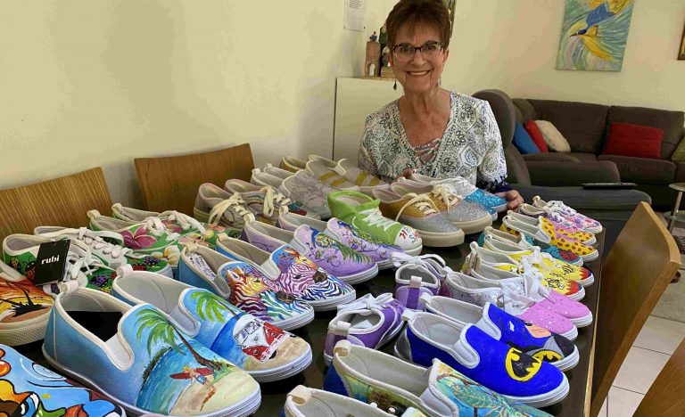 How Coast artist found her feet and created happiness