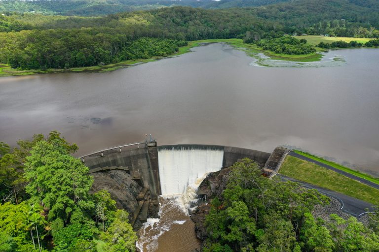 Coast dams overflowing, but drinking supply an issue