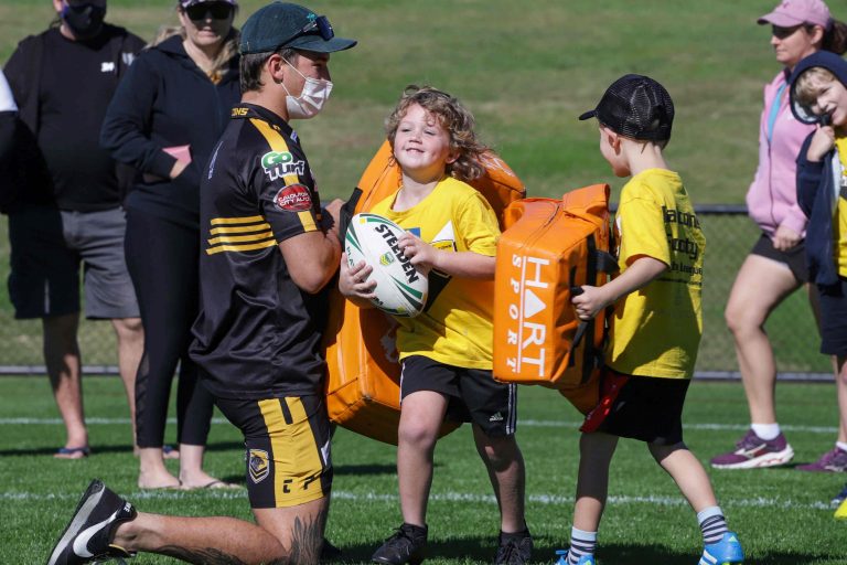 Falcons Footy program gives challenged kids wings