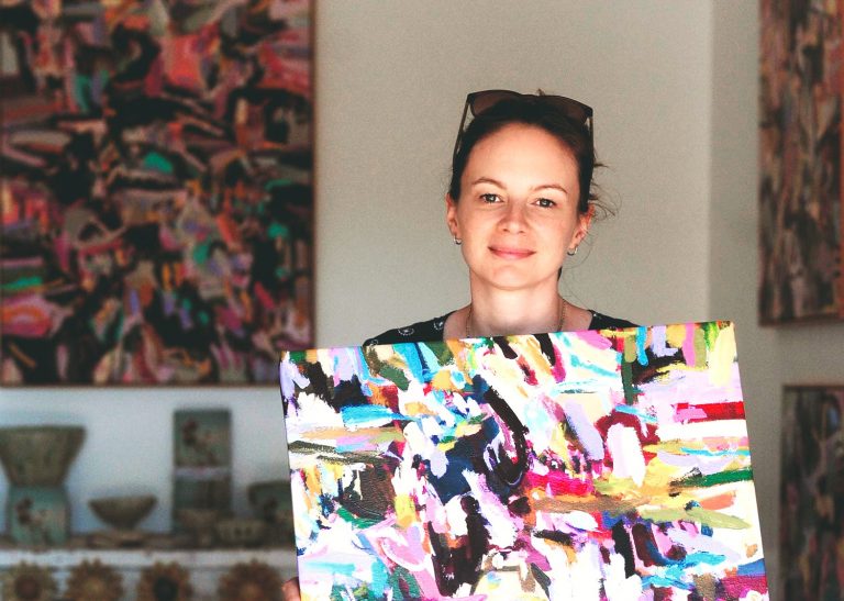 The creative life of painter, ceramicist and poet Gemma Troy