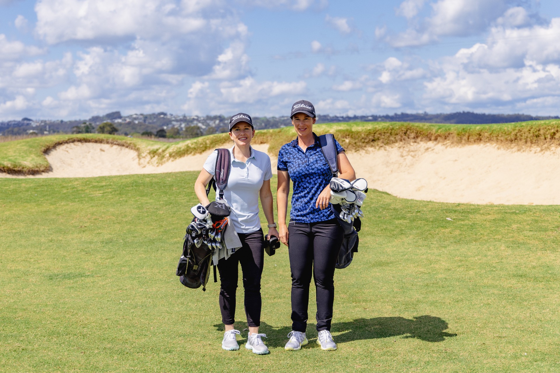 Power and passion: a love of golf drives dynamic duo