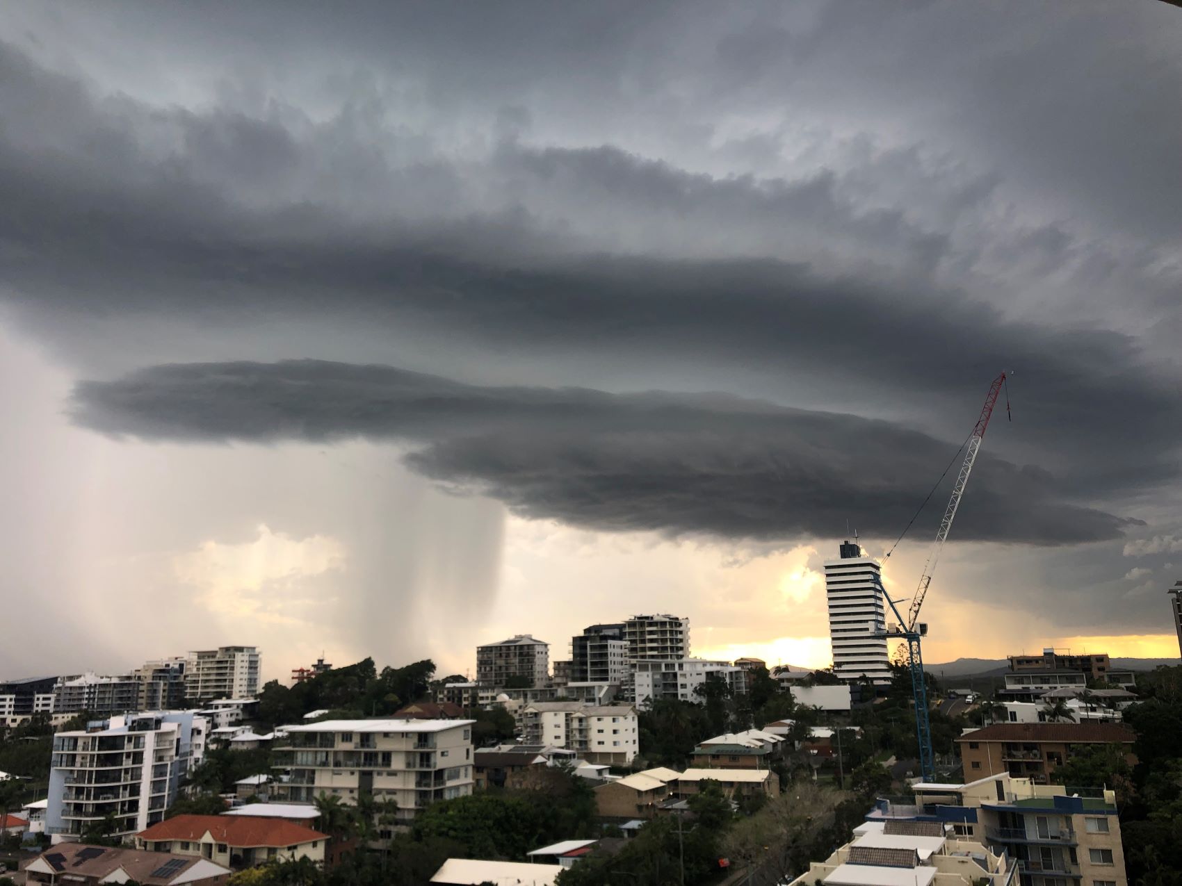 SunshineMoment Storm clouds over Caloundra