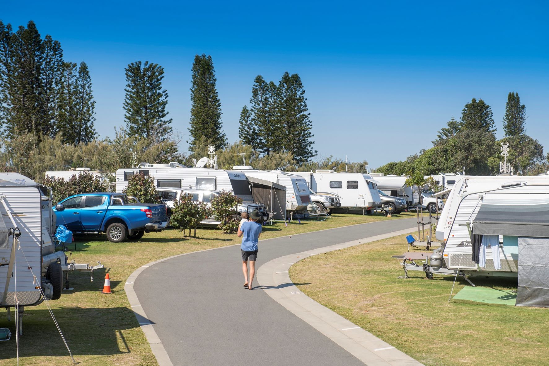 Upgrades to caravan parks help boost visitor numbers