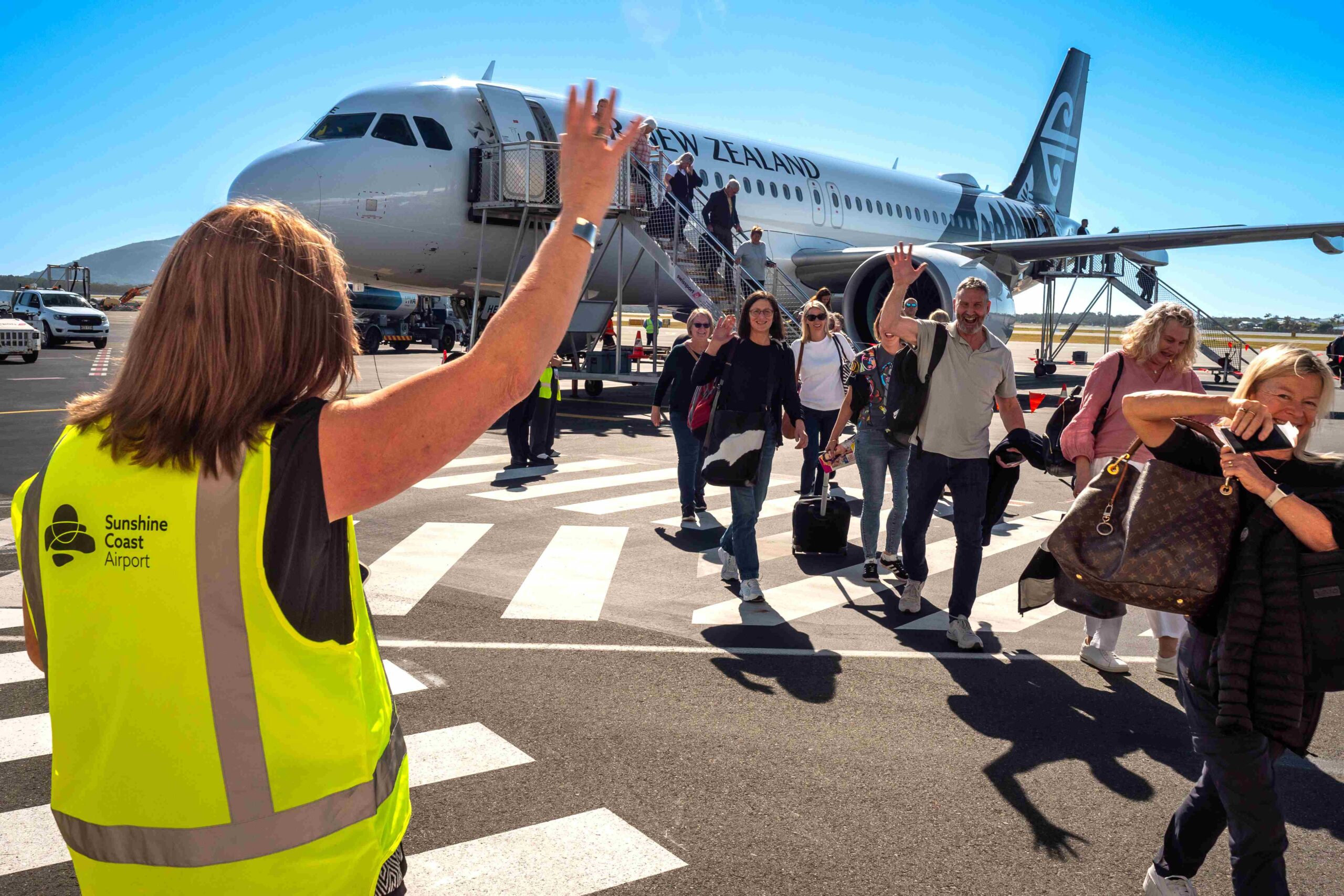 Coast welcomes back direct arrivals from NZ