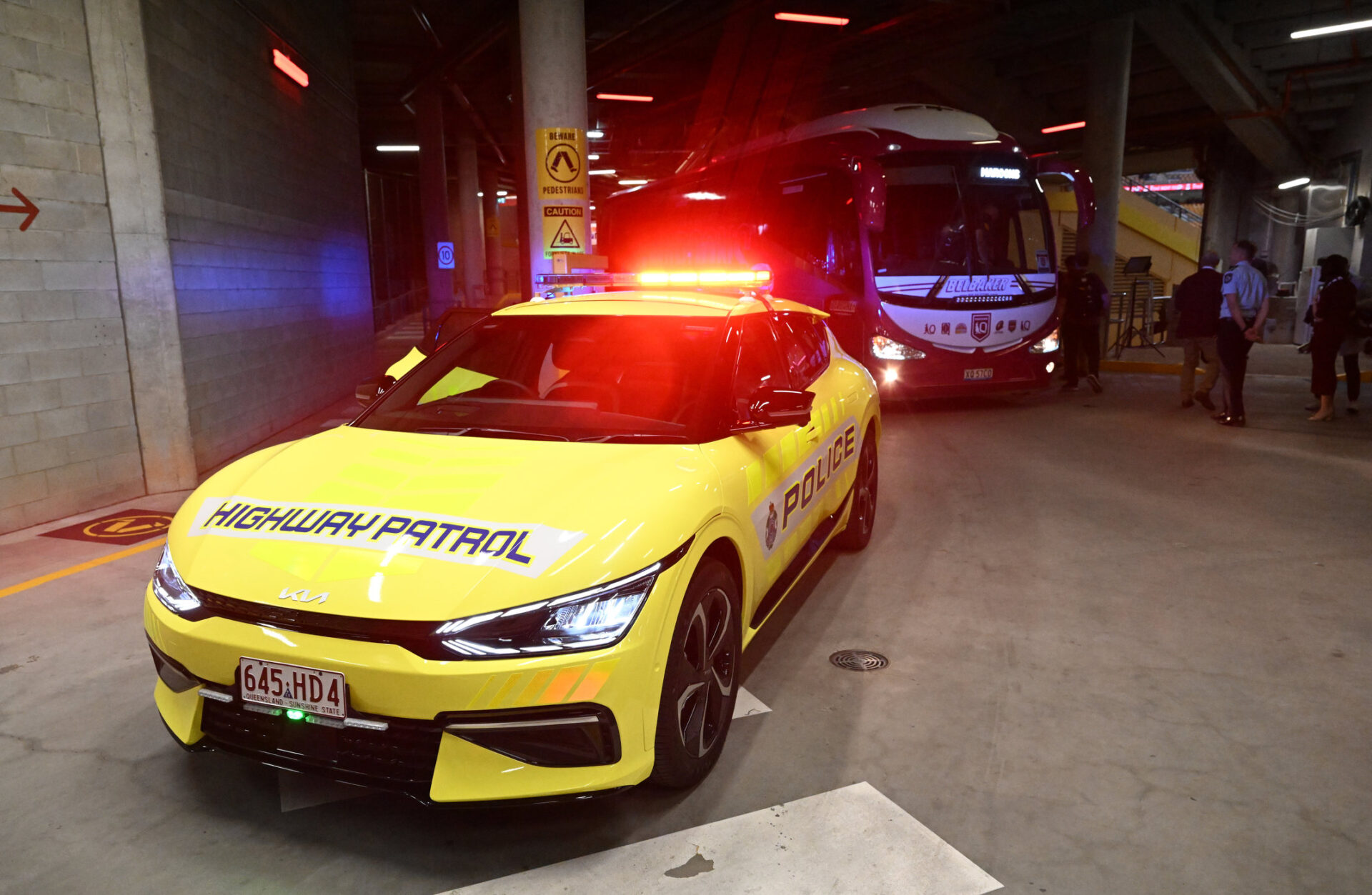 Electrifying most powerful police car trialled on Coast