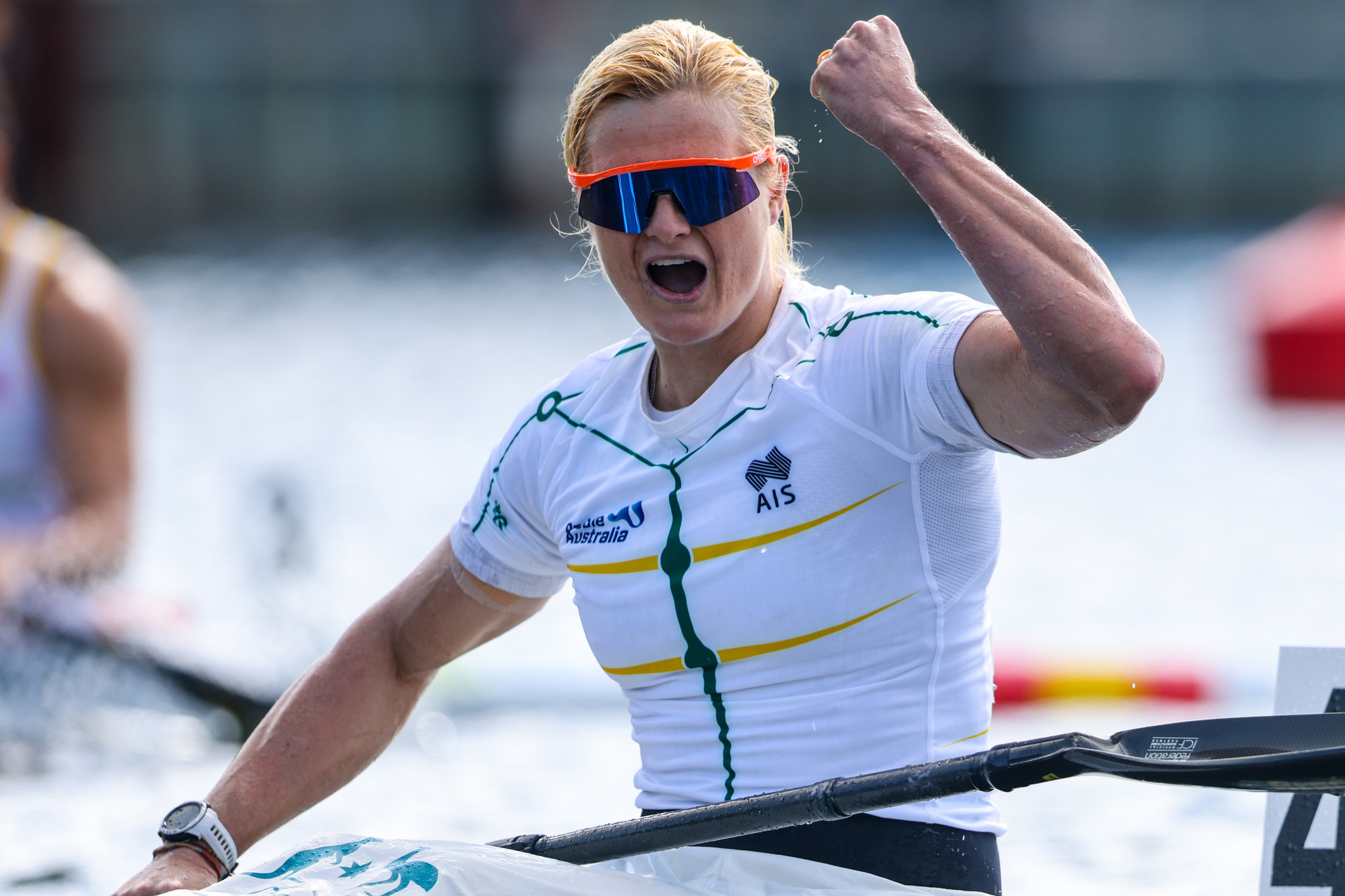 ‘Pretty cool’: sprint paddler defends world title