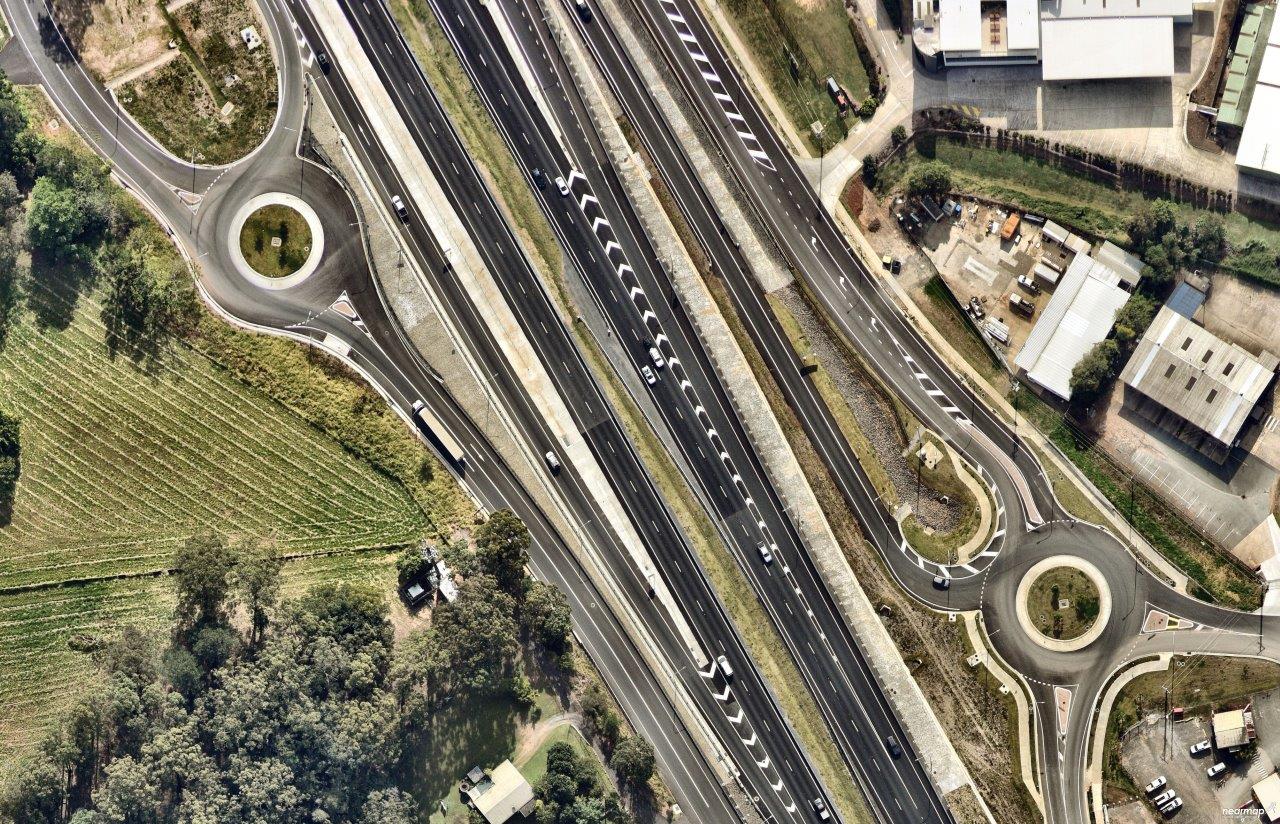 Interactive aerial images show how our roads have changed