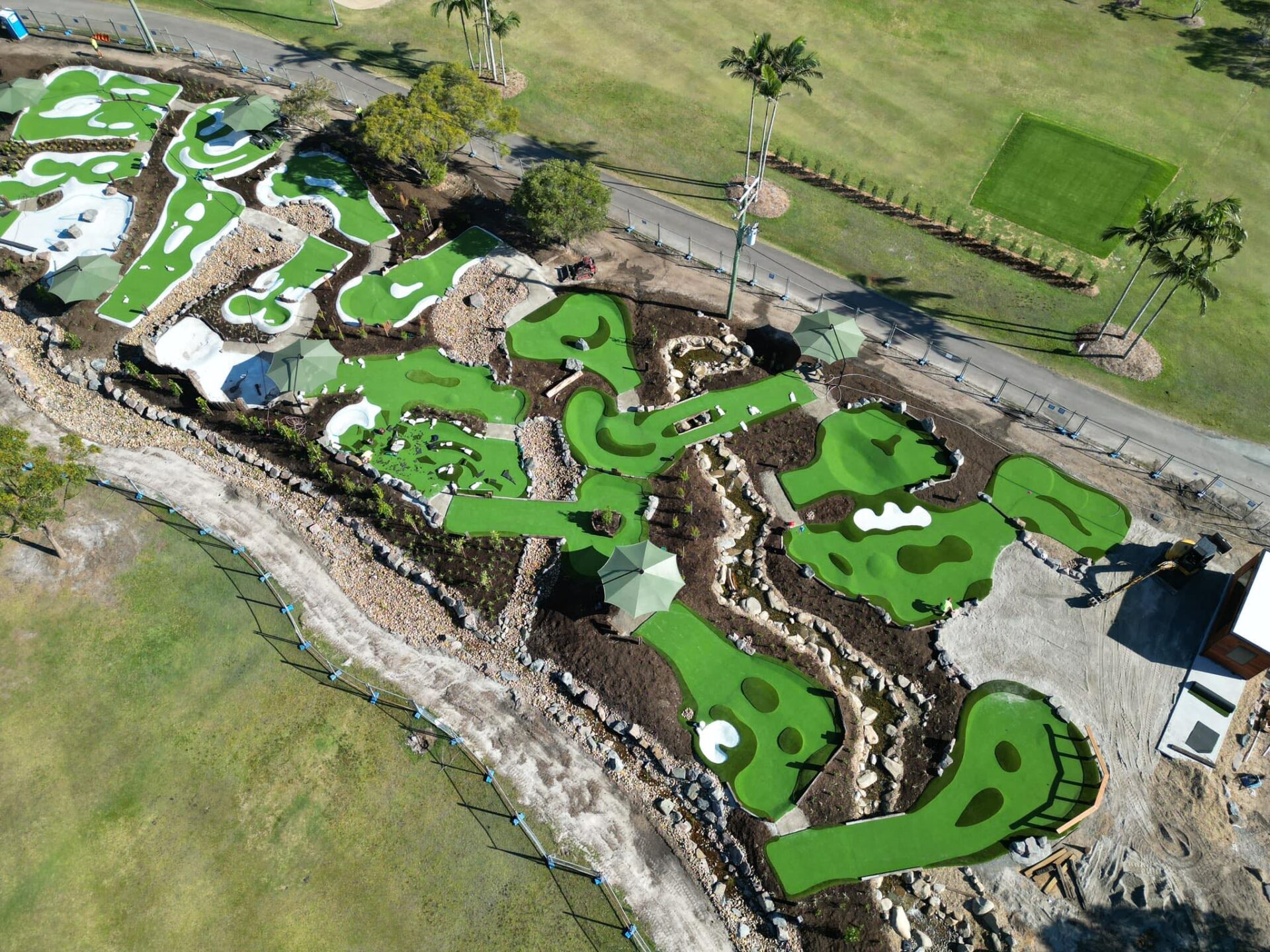 A 'hole' lot of fun at Coast's newest mini golf course