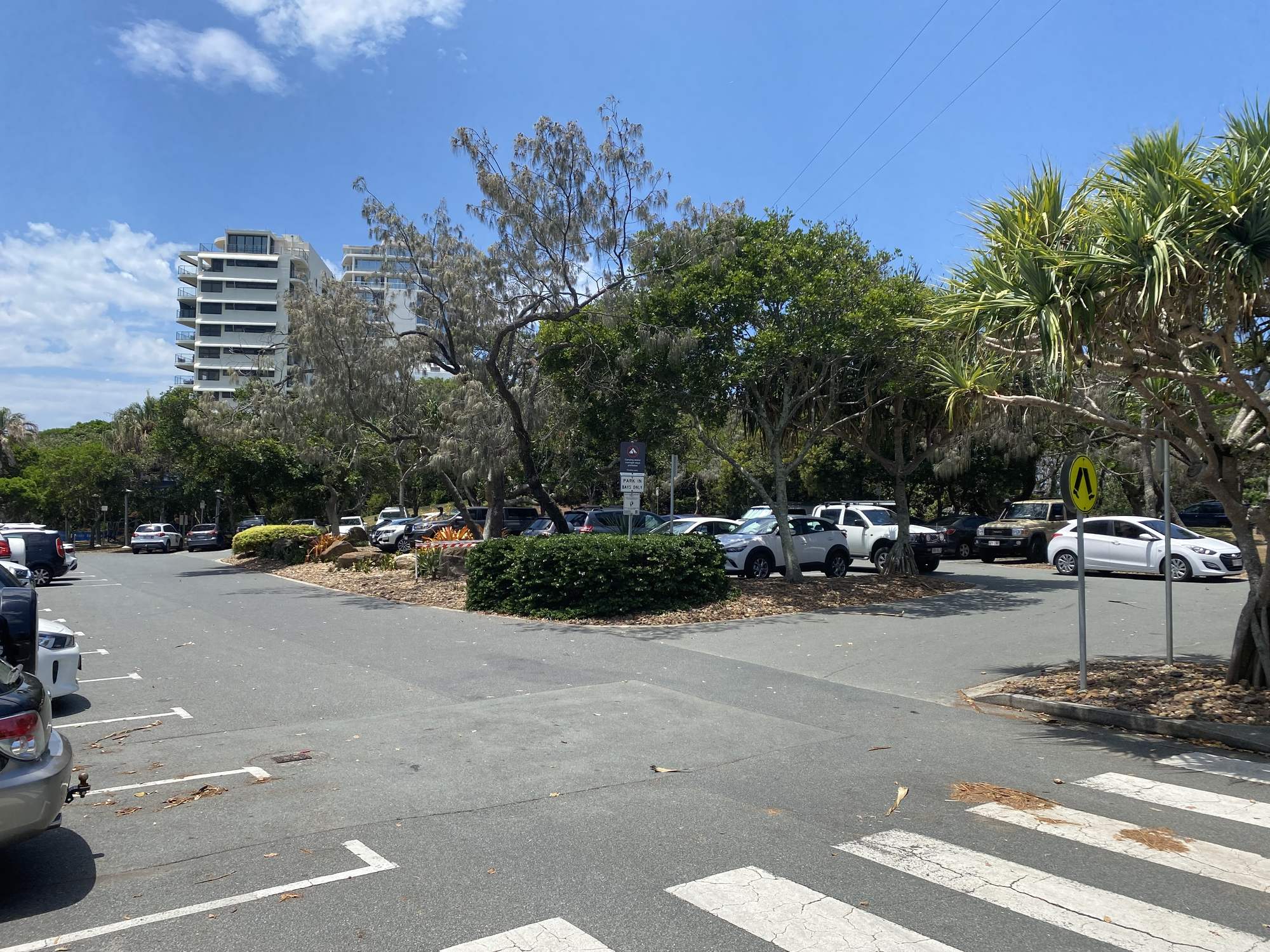 The La Balsa Park car park. Picture: Steele Taylor.