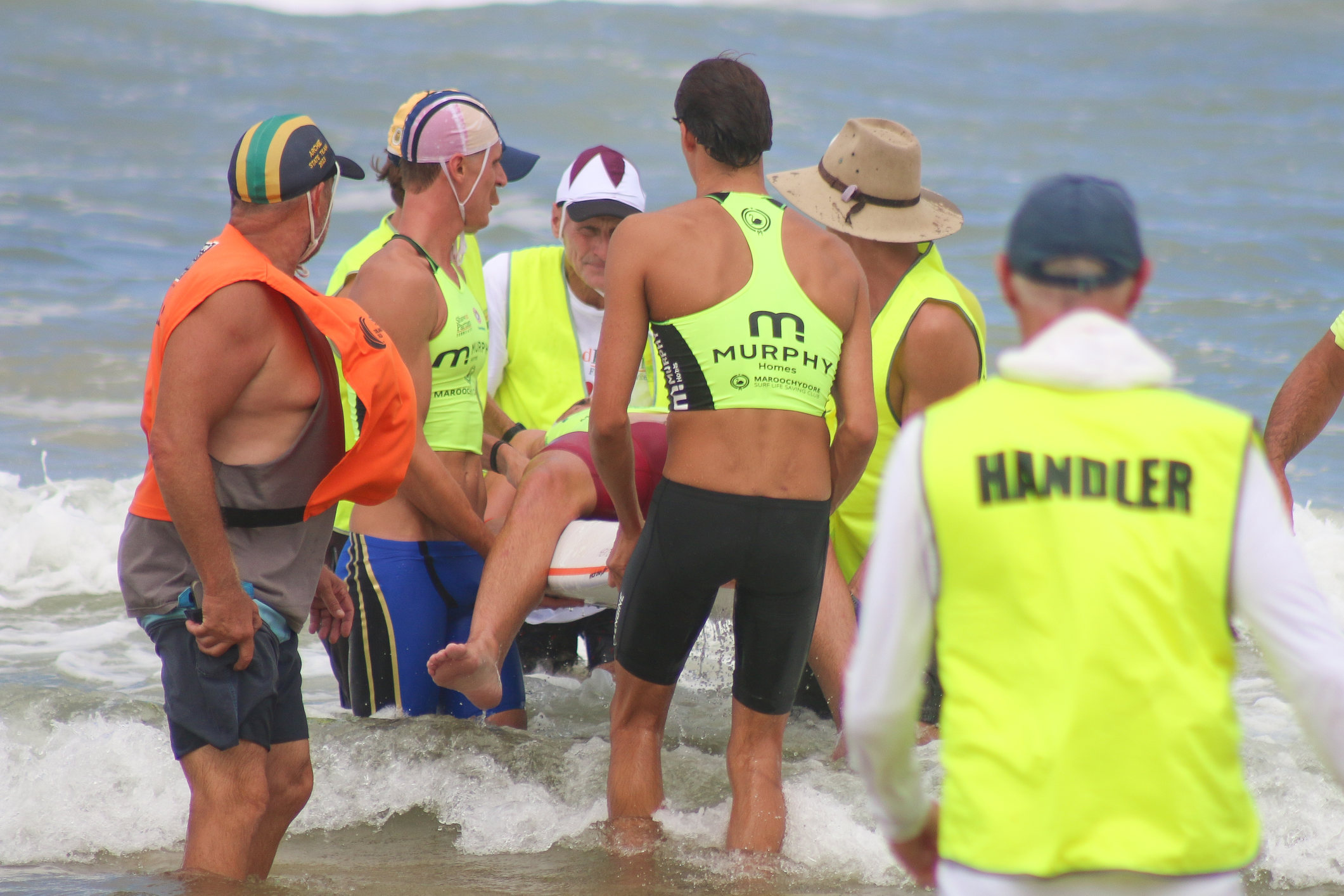 Elite ironman hospitalised after being rescued mid-race