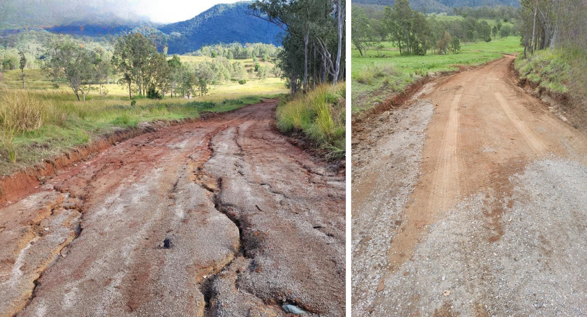 Work progresses on region’s flood-impacted roads