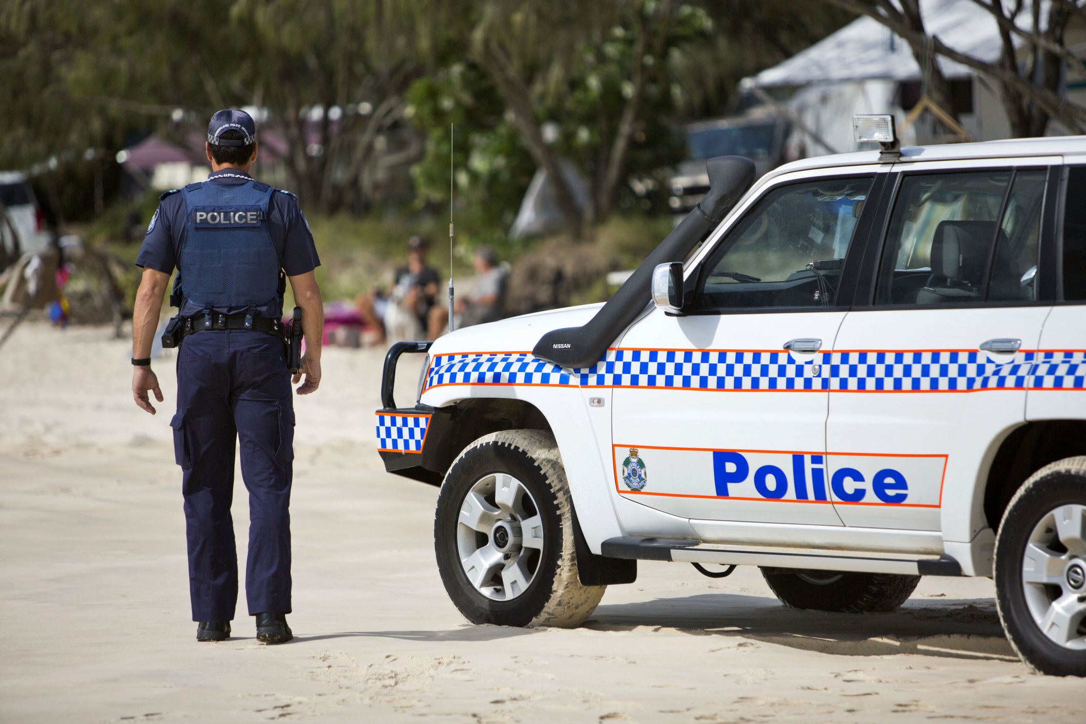 Police issue scores of fines during beach operations
