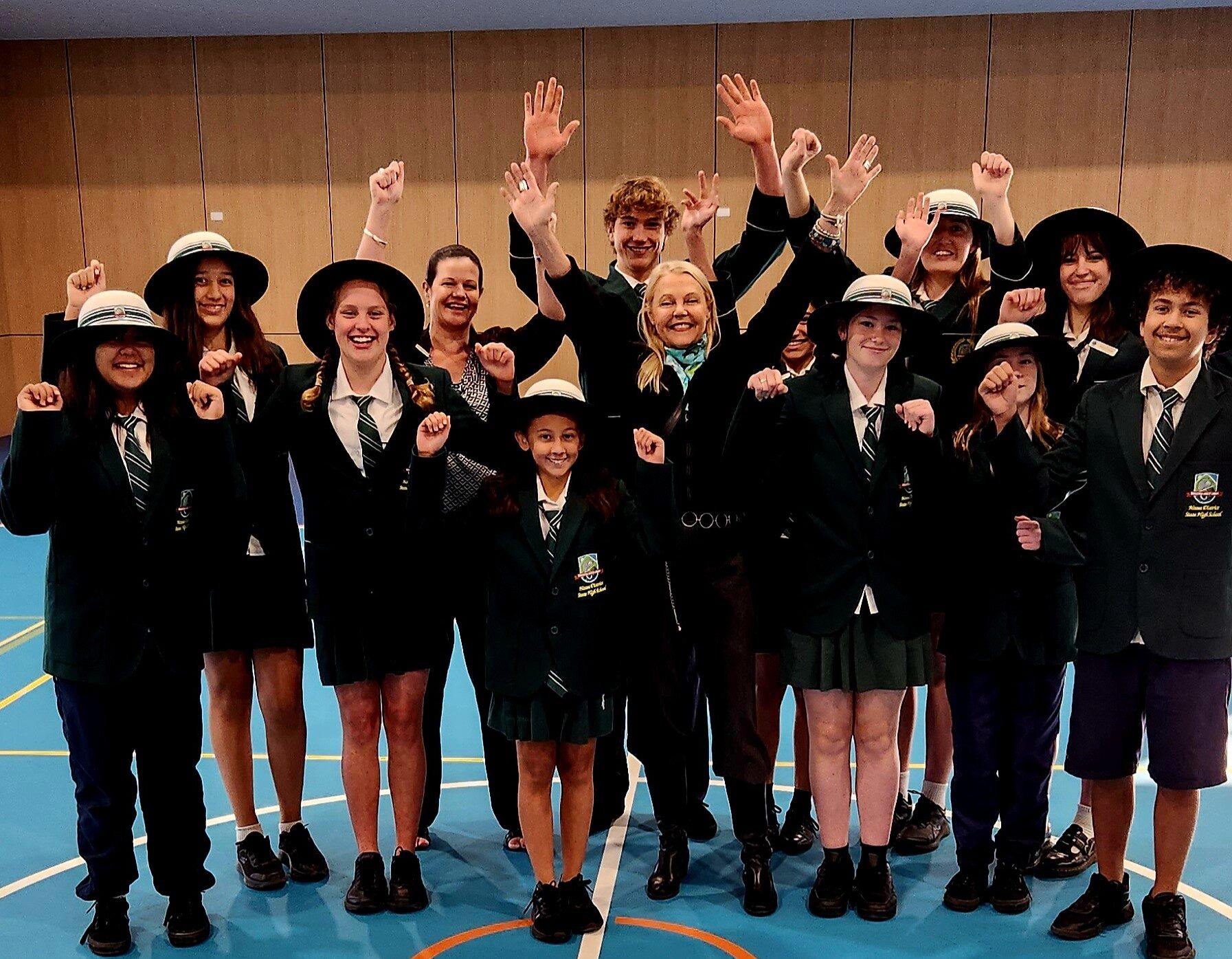 Hinterland school opens new 11.9m hall