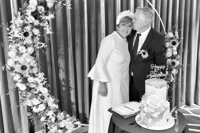 Wedding Belles: celebrity author renews vows after 50 years