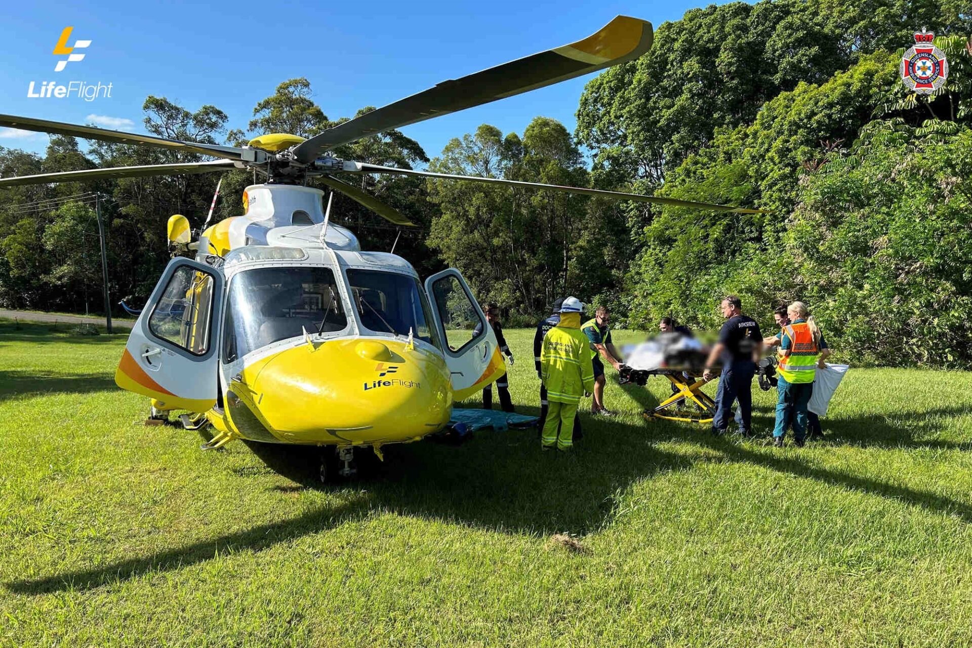 Two seriously injured in bicycle and motorbike collision
