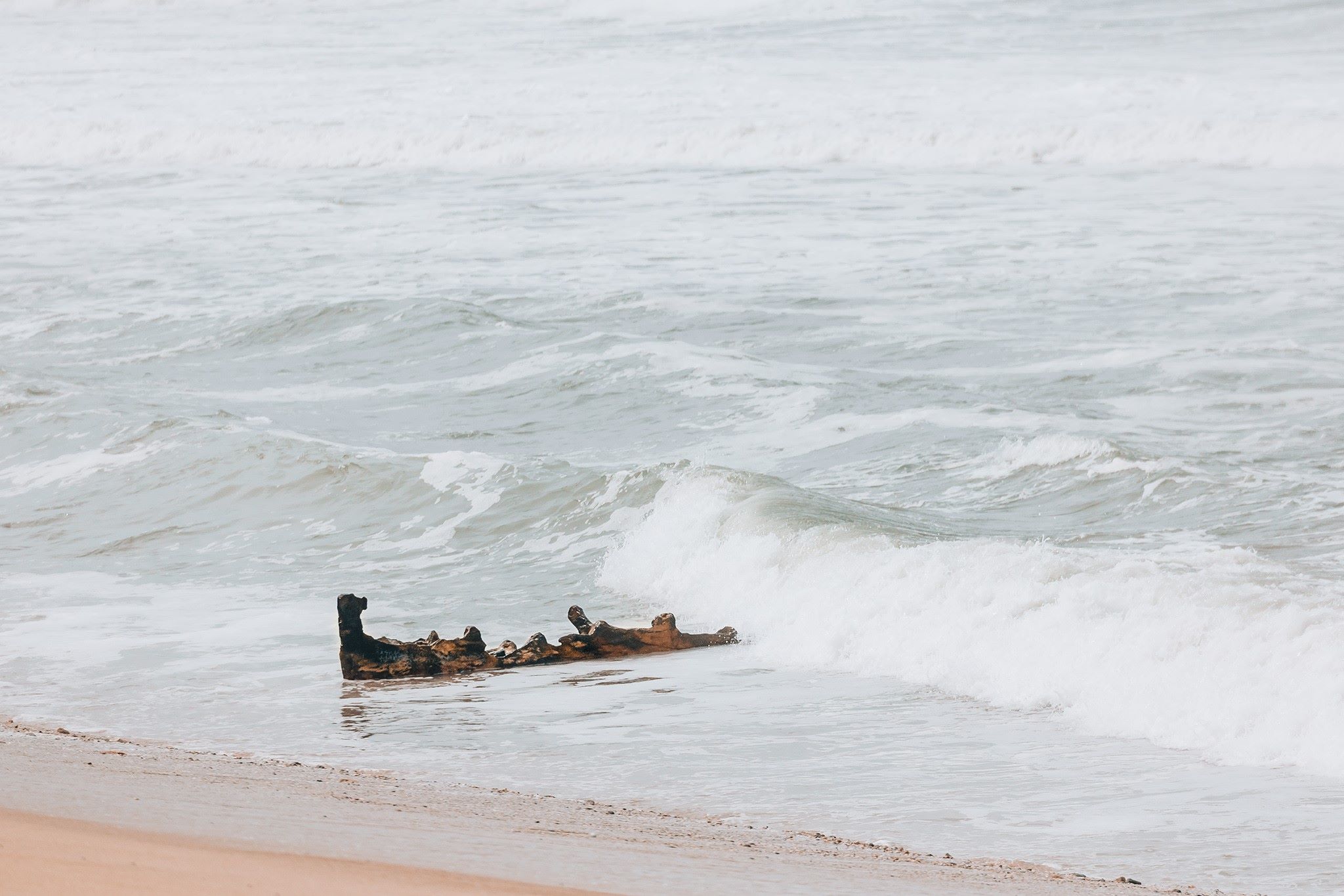 Alfred reveals once-familiar beach landmark