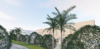 An impression of the proposed townhouses shows them beside a road and gardens. Picture: Jared Poole Design/Town Planning Alliance.