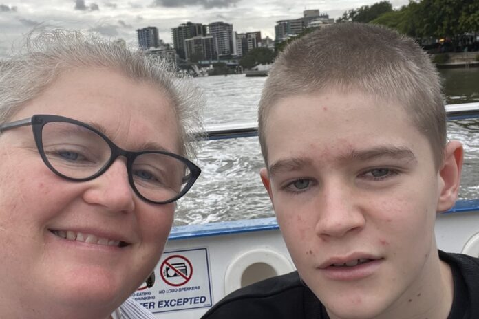 Lauren and her son Will.