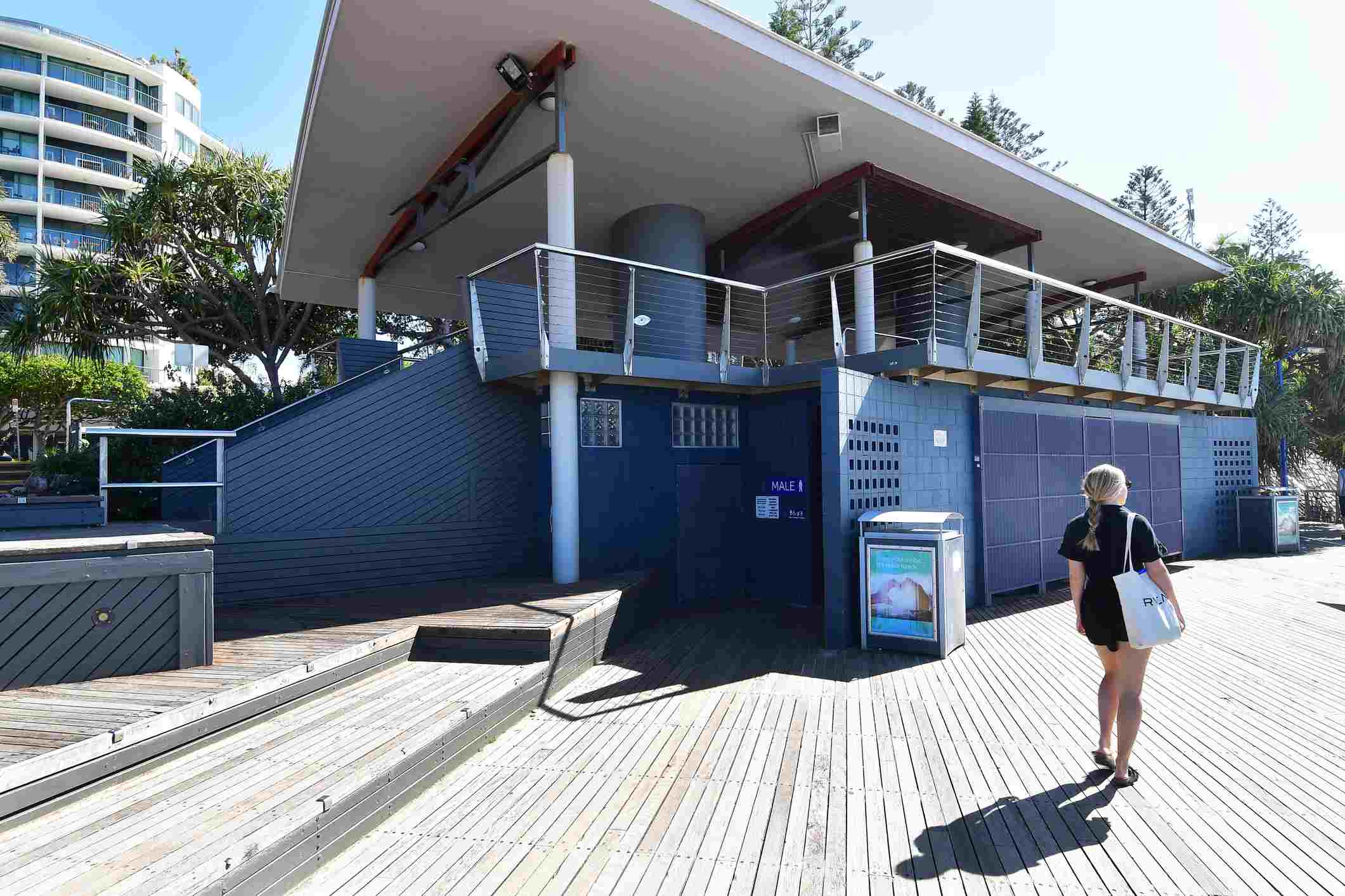 The Loo with a View at Mooloolaba. Picture: Patrick Woods.