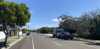 Wurley Drive, looking east from Baroona Street.