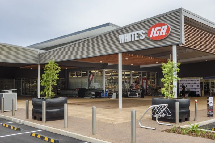 The front of the award-winning grocery store at Forest Glen.