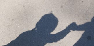 A child's shadow. Picture: Shutterstock.