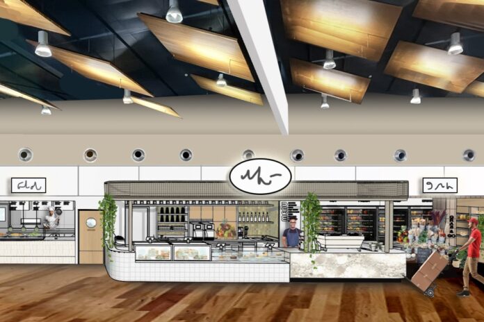 An impression of the brasserie.