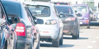 Traffic congestion.