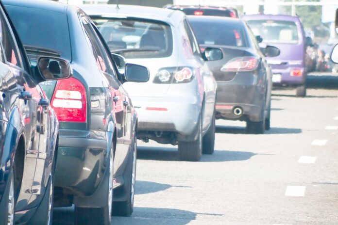 Traffic congestion.