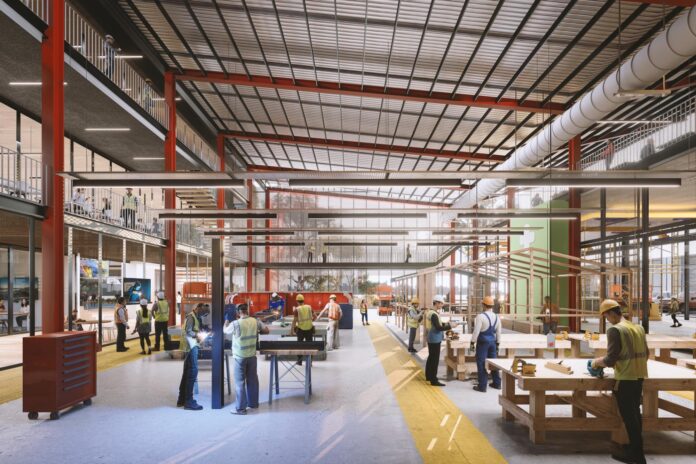 An impression of the Caloundra TAFE Centre of Excellence.