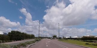 Aura Boulevard cuts through Baringa at Aura. Picture: Google Maps Street View.