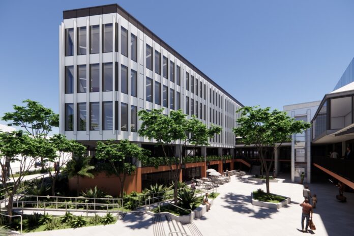 An impression of the C-Square courtyard and surrounds. Picture: I am Nambour.