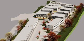 A render of the complete development. Picture: SRG Built