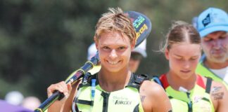 Electra Outram claimed victory in the Coolangatta Gold.