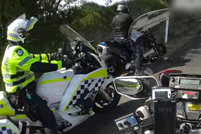 Police intercepted a Ducati Streetfighter V4 S allegedly travelling at 172km/h in an 80km/h zone.