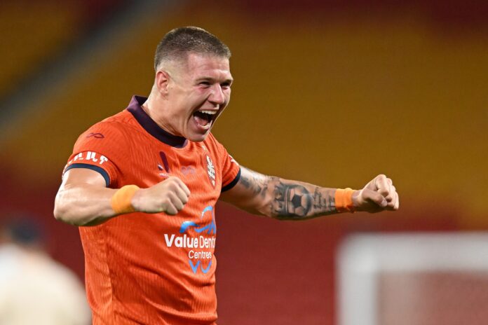 The Brisbane Roar will return to the Sunshine Coast, this time for a regular season game. Picture: AAP.