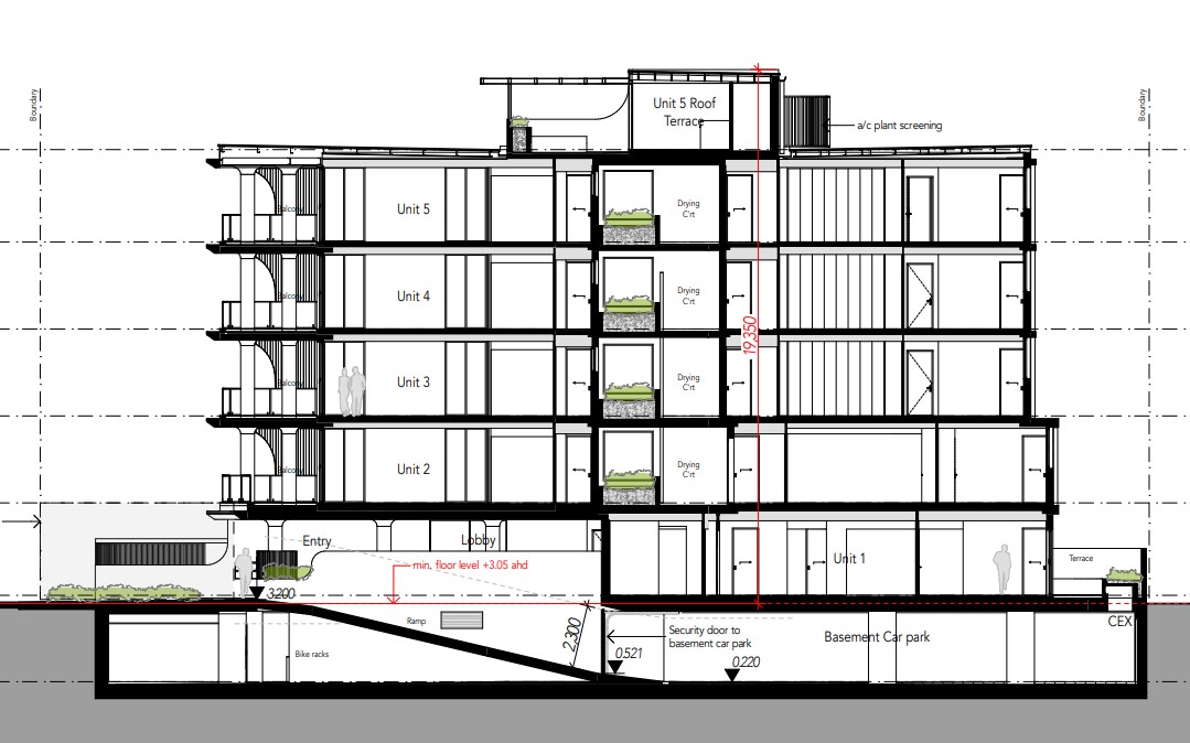 Height increase sought for approved unit complex