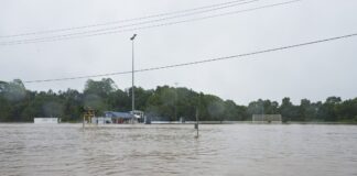 The Nambour and Hinterland Australian Football Club was inundated by flooding in early 2025. Picture: Shutterstock.